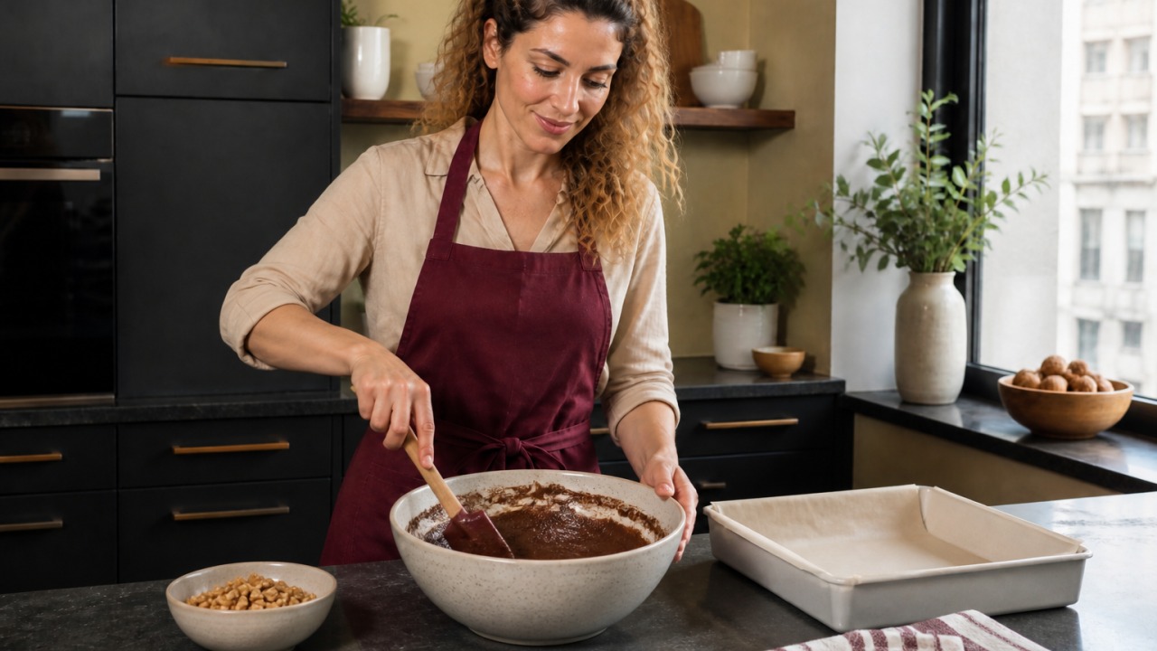 Critérios de decisão sobre Brownies de chocolate com nozes