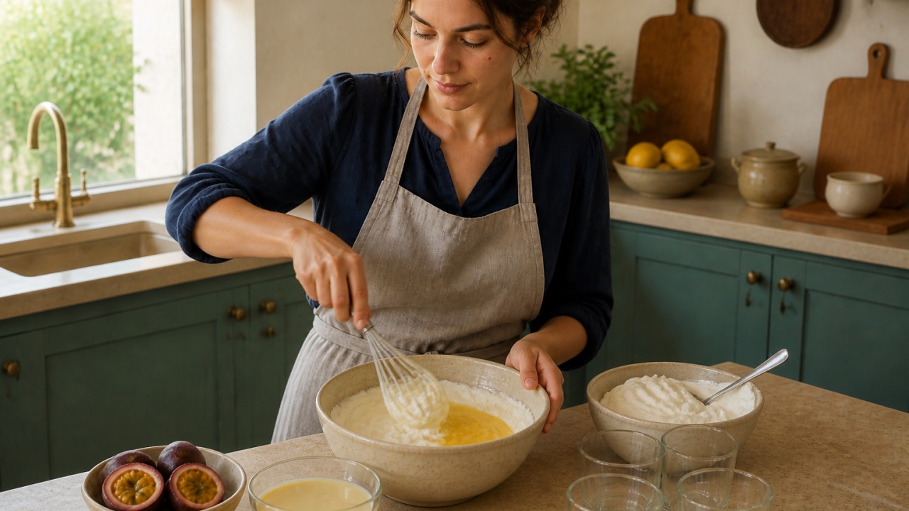 Critérios de decisão sobre Mousse de maracujá com três ingredientes