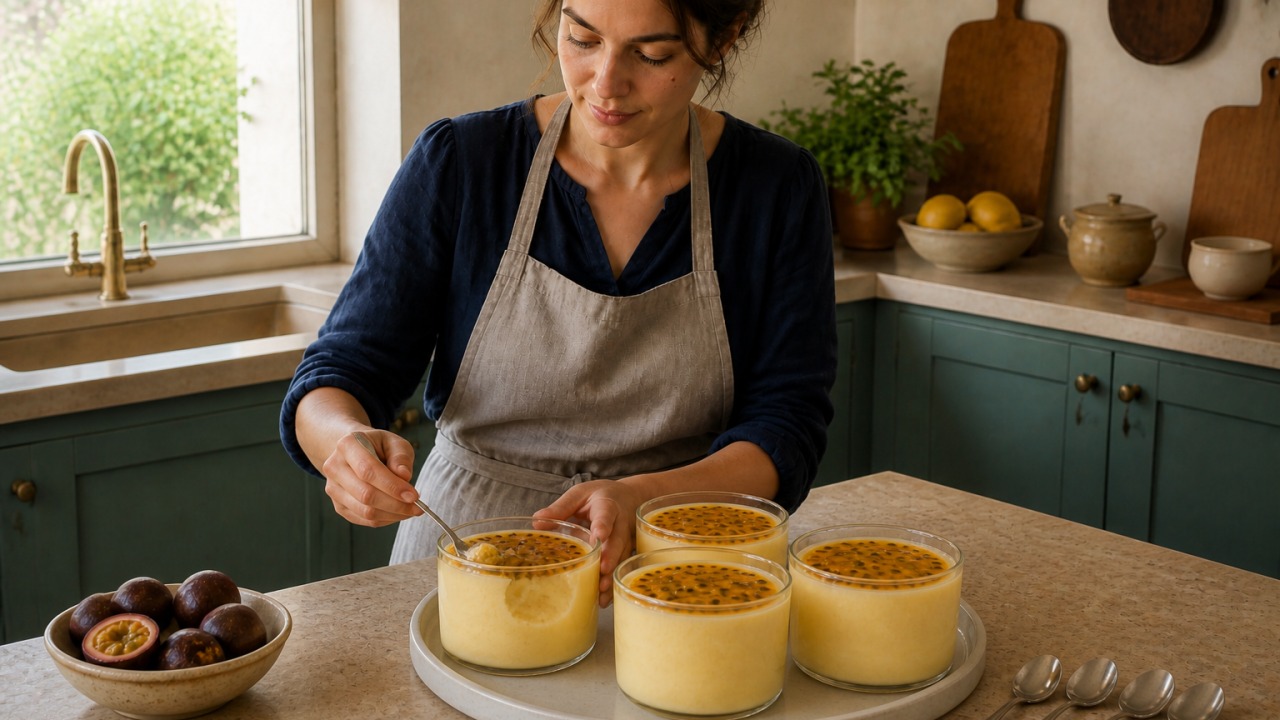 Avaliação responsável de Mousse de maracujá com três ingredientes