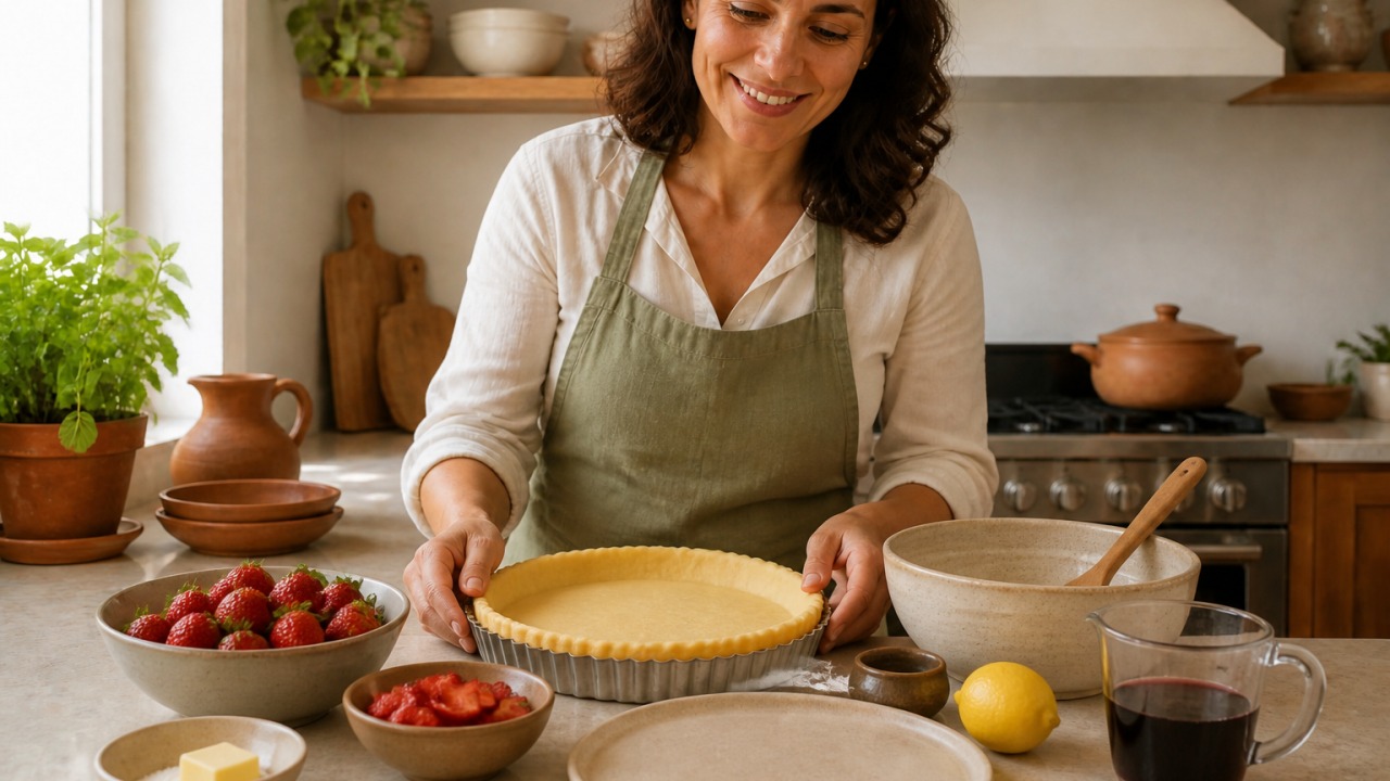 Análise prática de Tarte de Morango com Vinho do Porto
