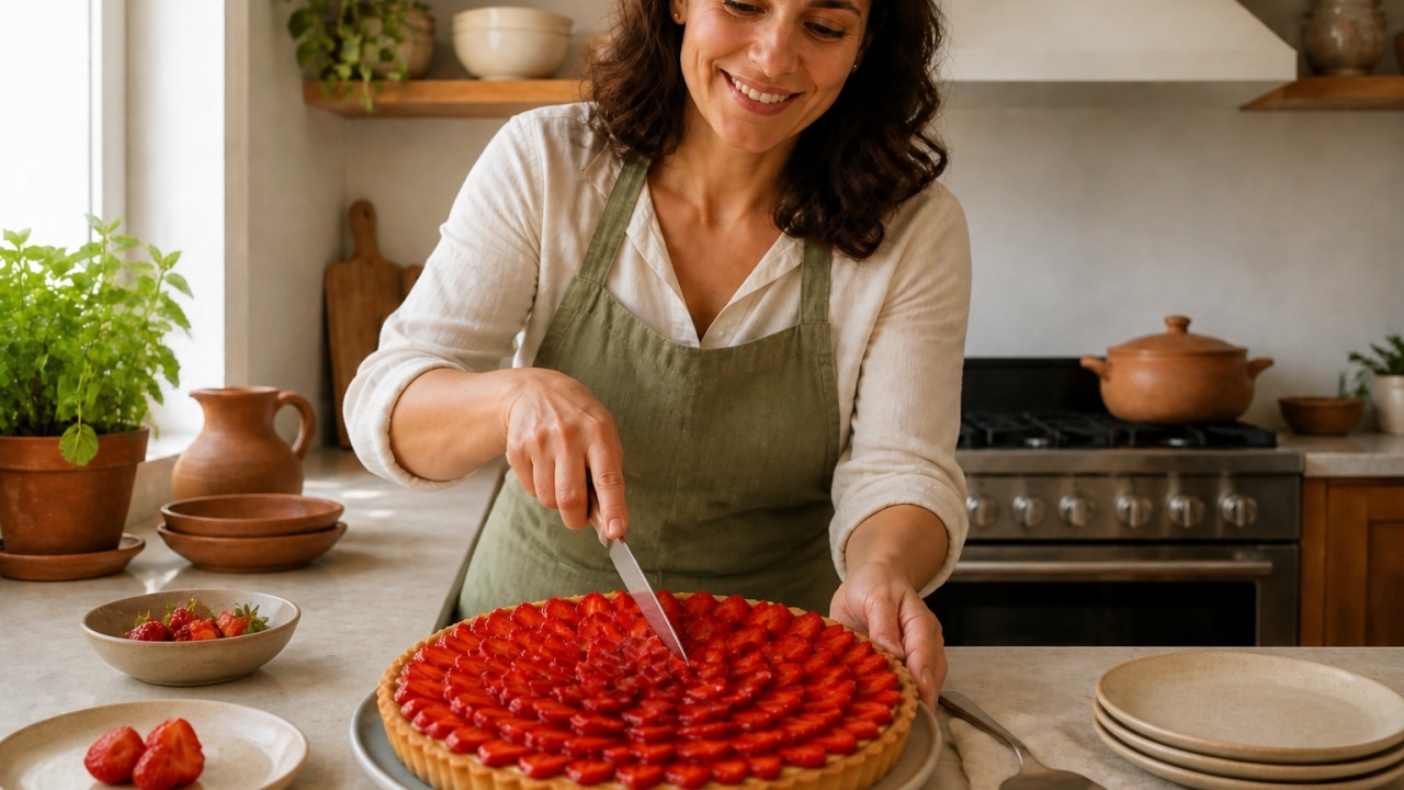 Avaliação responsável de Tarte de Morango com Vinho do Porto