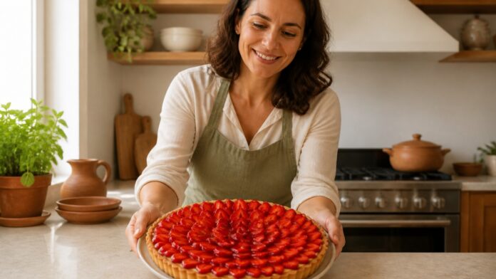 tarte-morango-com-vinho-porto-para-sobremesa-fresca-aromatica Contexto editorial sobre Tarte de Morango com Vinho do Porto