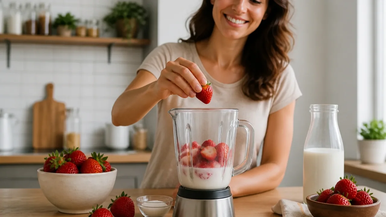 Análise prática de Batido de Morango