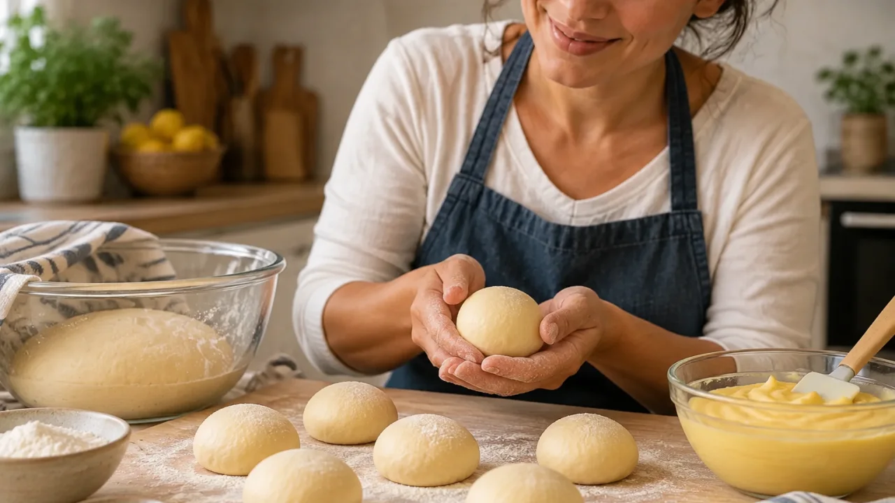 Análise prática de Bolas de Berlim com creme