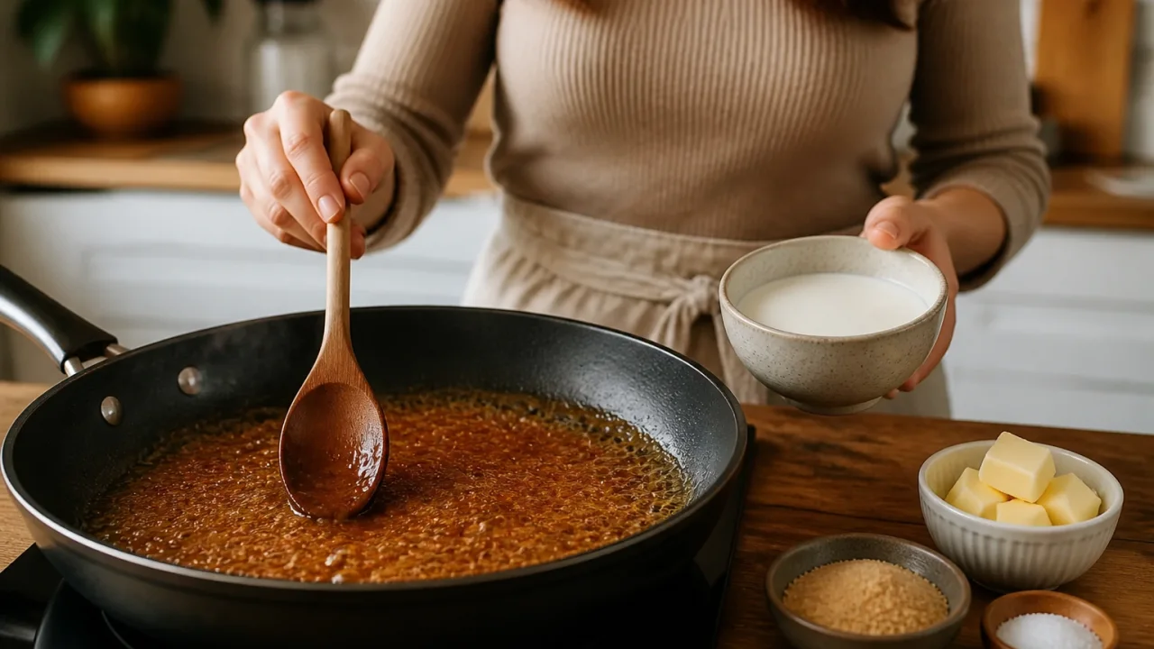 Análise prática de Doce de caramelo salgado caseiro