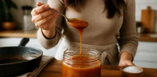 Contexto editorial sobre Doce de caramelo salgado caseiro