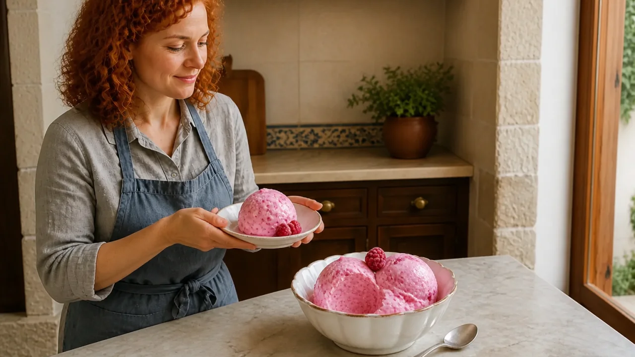 Avaliação responsável de Gelado de Framboesa