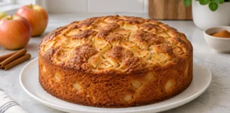 Contexto editorial sobre Bolo de Maçã e Canela