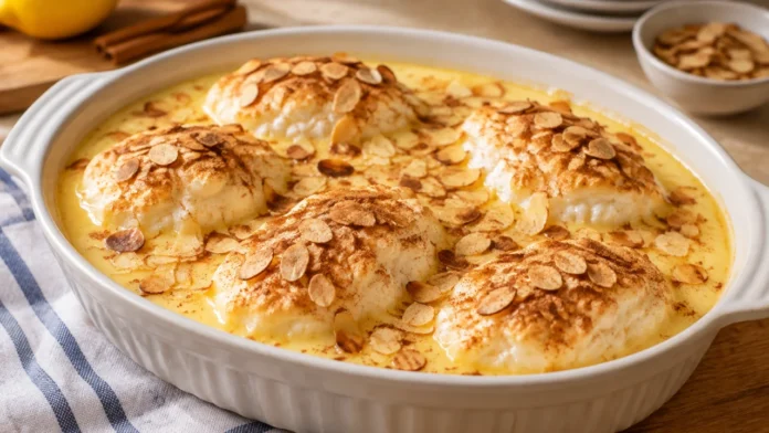 farofias-forno-com-creme-ovos-amendoa-tostada Apresentação final de Farófias no forno com creme de ovos e amêndoa tostada