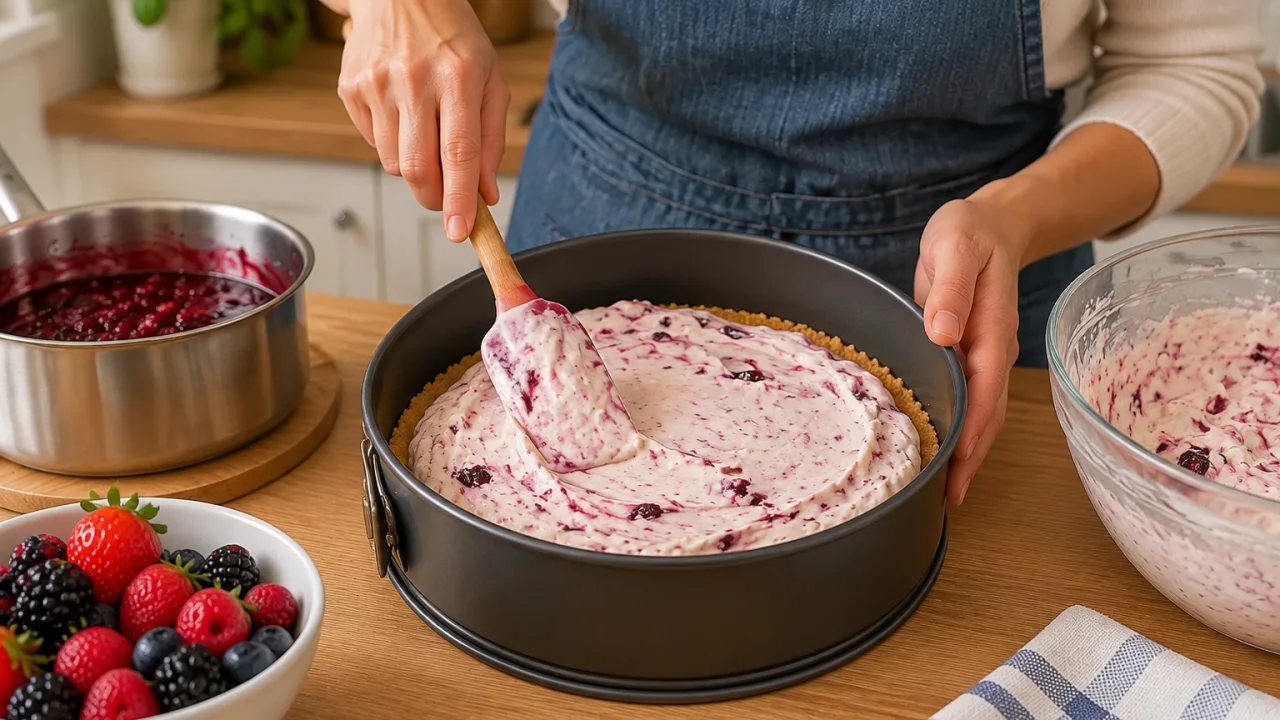 Imagem complementar da receita de Semifrio de coco com frutos vermelhos