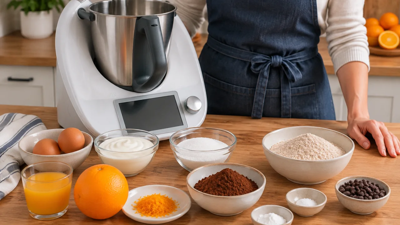 Análise prática de Torta de cacau e laranja light na Bimby com iogurte magro