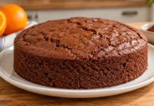 Torta de cacau e laranja light na Bimby com iogurte magro Contexto editorial sobre Torta de cacau e laranja light na Bimby com iogurte magro