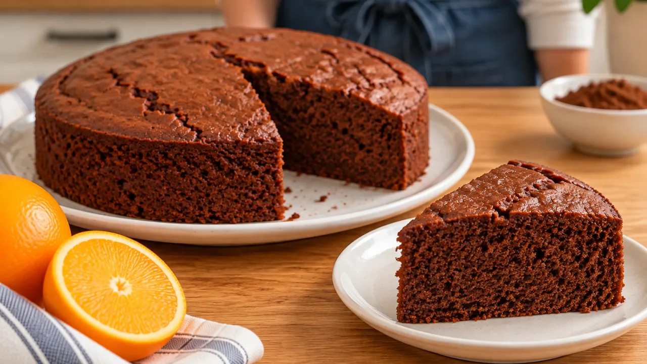 Avaliação responsável de Torta de cacau e laranja light na Bimby com iogurte magro